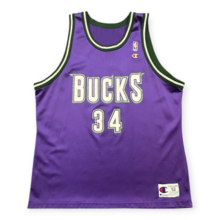 90s Bucks Ray Allen Jersey size 52/2X