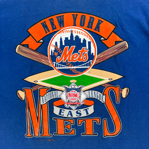 90s Nutmeg New York Mets National League East t shirt size XL