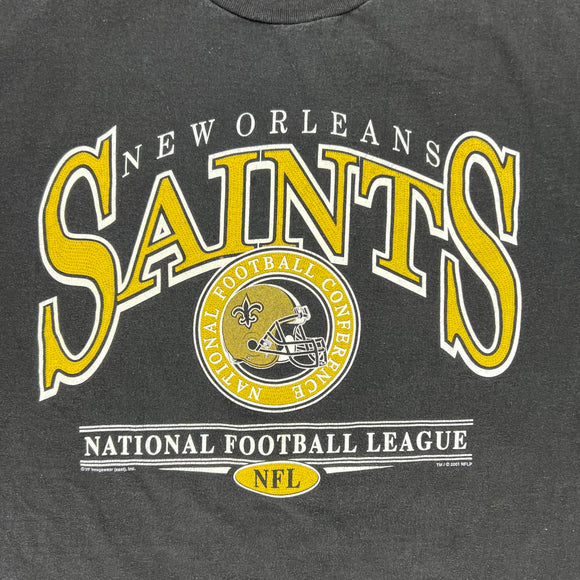 2001 New Orleans Saints NFL t shirt size XXL