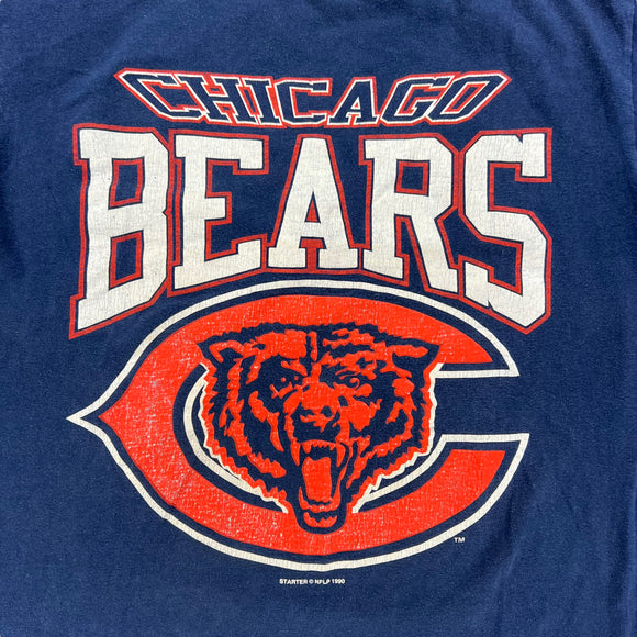 1990 Starter Chicago Bears NFL tee size M
