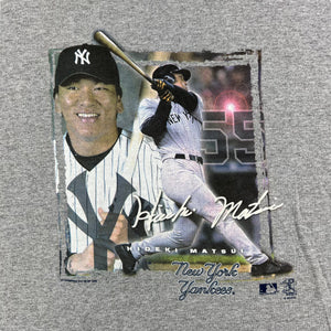2004 New York Yankees Hideki Matsui MLB tee size L