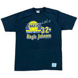 1989 Nutmeg Los Angeles Lakers Magic Johnson NBA MVP tee size XL