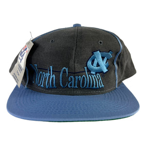 90s The Game North Carolina Tar Heels Snap Back hat