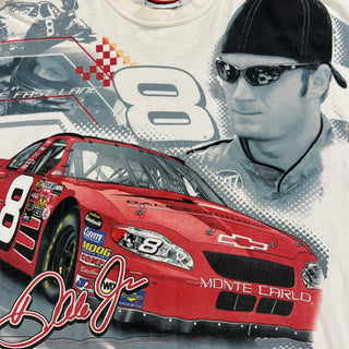 90s Nascar Dale Earnhardt Jr. All over print AOP racing t shirt Size L