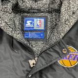 90s Starter Los Angeles Lakers elephant print puffer jacket size M