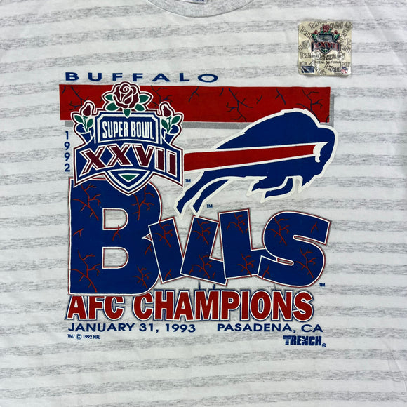 1993 Buffalo Bills AFC Champions super bowl XXVII tee size XL
