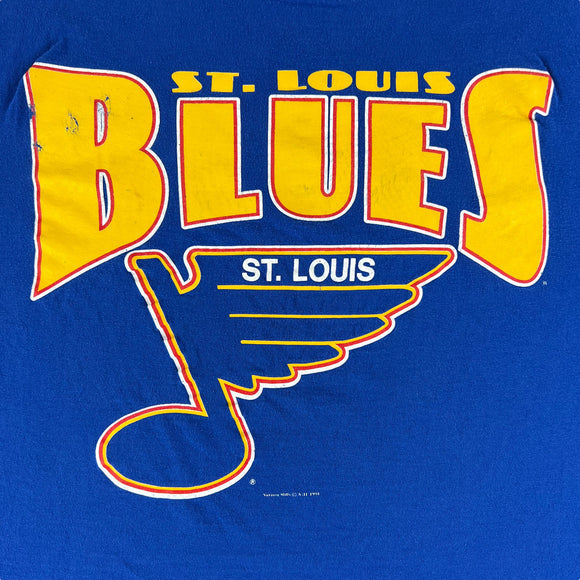 1991 Nutmeg St. Louis Blues tee size XL