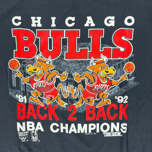 1992 Chicago Bulls Back 2 Back NBA champions tee size XL
