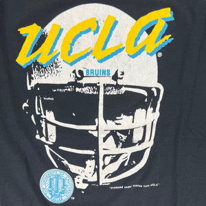 90s UCLA Bruins football helmet tee size XL