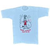 90s Hare Jordan Bugs Bunny What's Up Mike? tee size M