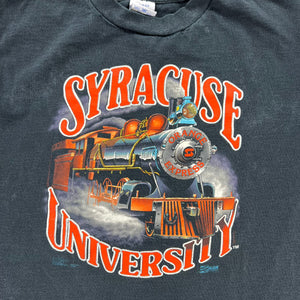 90s Salem Syracuse University Orange Express train faded t shirt size L