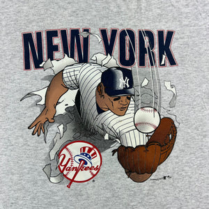 90s Nutmeg New York Yankees break through tee size XL