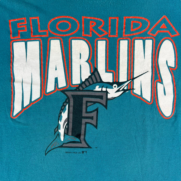 1993 Florida Marlins MLB tee size L
