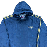 90s NFL St. Louis Rams wind breaker jacket size XL