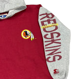 90s Starter Washington Redskins sleeve spellout hoodie size XL