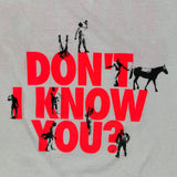 90s Nike  "Don't I Know You? Haven't We Met?" tee size M