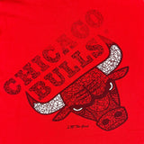 90s The Game Chicago Bulls NBA logo t shirt size XL