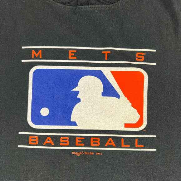 2001 Majestic New York Mets MLB tee size XL
