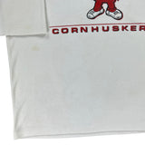 80s Nebraska Cornhuskers 3/4 sleeve t shirt size L