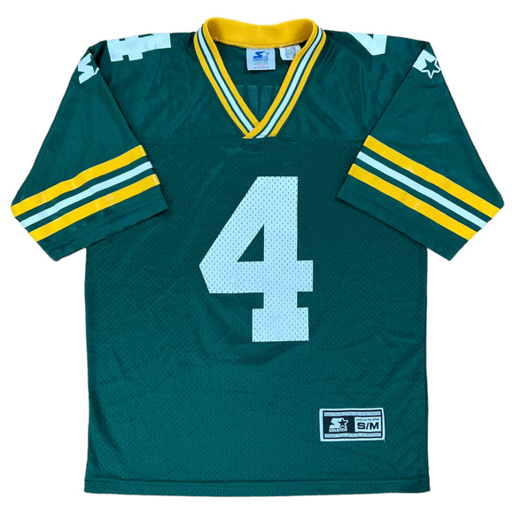 90s Starter Green Bay Packers Brett Favre youth jersey size S/M