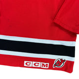 90s CCM New Jersey Devils NHL jersey size Youth S/M