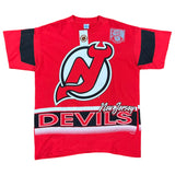90s Salem Sports New Jersey Devils All over print tee size XL NWT