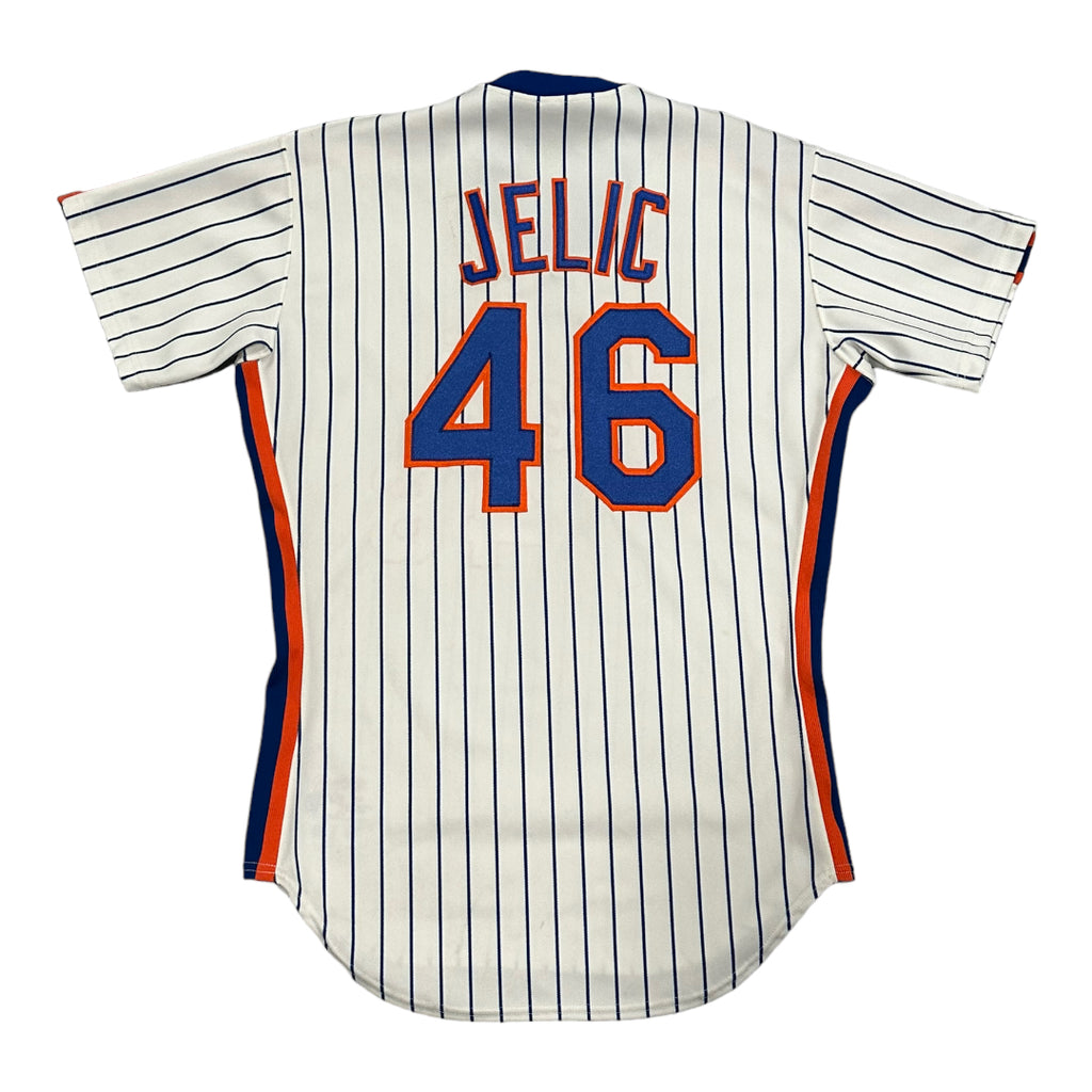 Mets Chris Jelic Game Worn Jersey size 42 – Mr. Throwback NYC