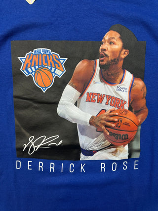 Knicks Derrick Rose Tshirt size L