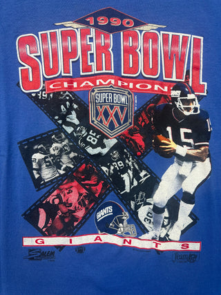 1990 Giants Super Bowl Tshirt size M