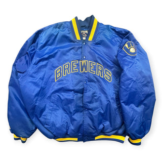 Milwaukee Brewers Majestic Jacket size 4XL