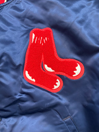 80s Boston Red Sox Satin Jacket size XL