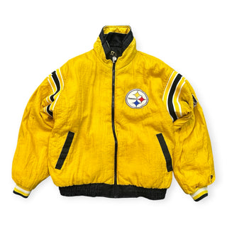 90s Steelers Reversible Jacket size L