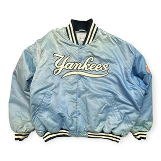 90s Yankees Baby Blue Jacket size 5XL