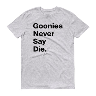 Goonies Never Say Die Design