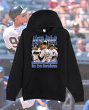 Aaron Judge Records are meant to be broken tee Home Run Record for the New York Yankees on a black hoodie