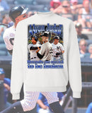 Aaron Judge Records are meant to be broken tee Home Run Record for the New York Yankees on a white sweater