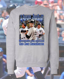 Aaron Judge Records are meant to be broken tee Home Run Record for the New York Yankees on a heather grey sweater