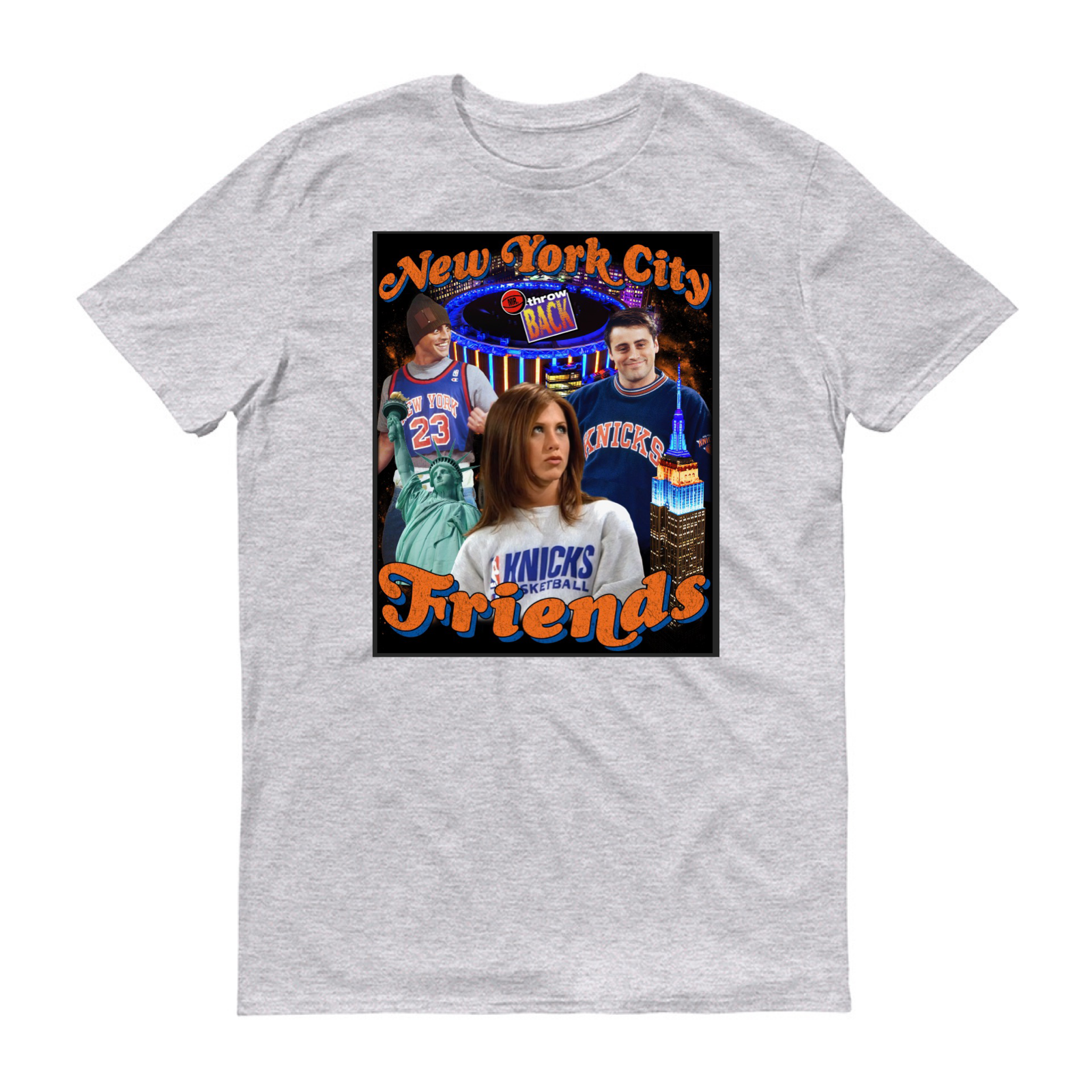New York City Friends Knicks Design Mr. Throwback NYC