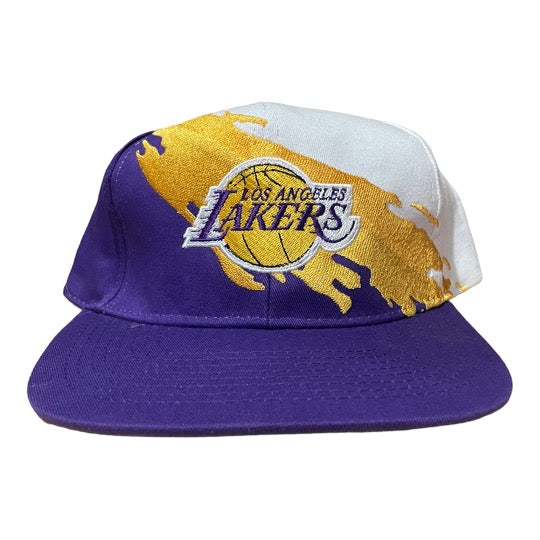 Custom Lakers Splash SnapBack Hat