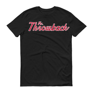 Throwback Script Red / White Design