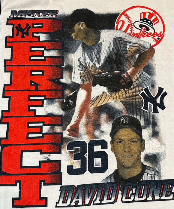 Yankees David Cone Perfect Game Tshirt size XL – Mr. Throwback NYC