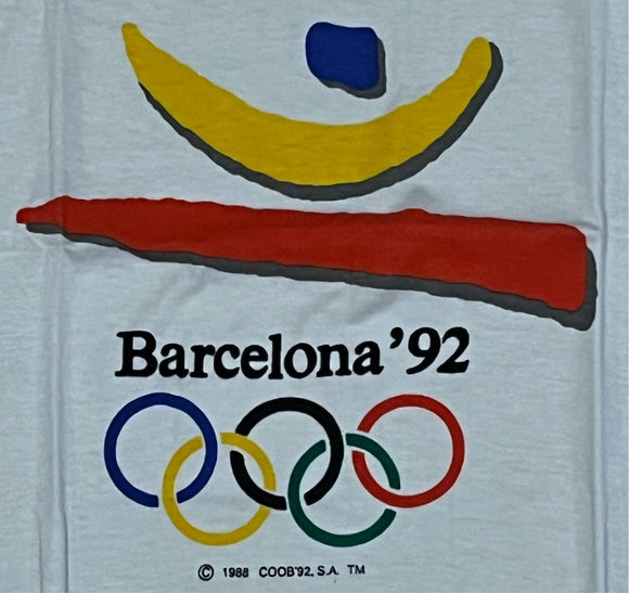 Barcelona 1992 Olympics Tshirt XL