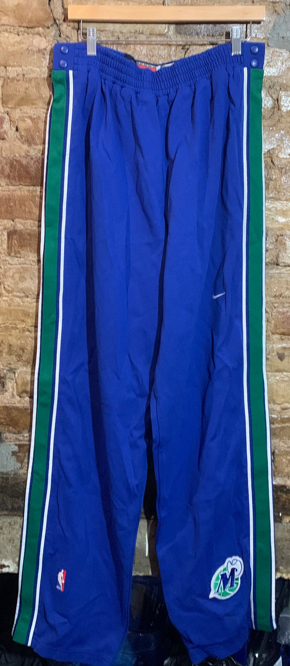 Dallas Mavericks Game Issued Warm Up Pants XL