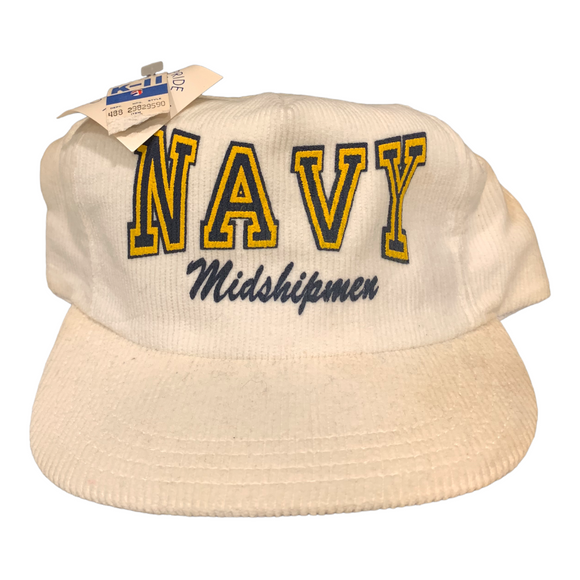 Navy Midshipmen Corduroy SnapBack