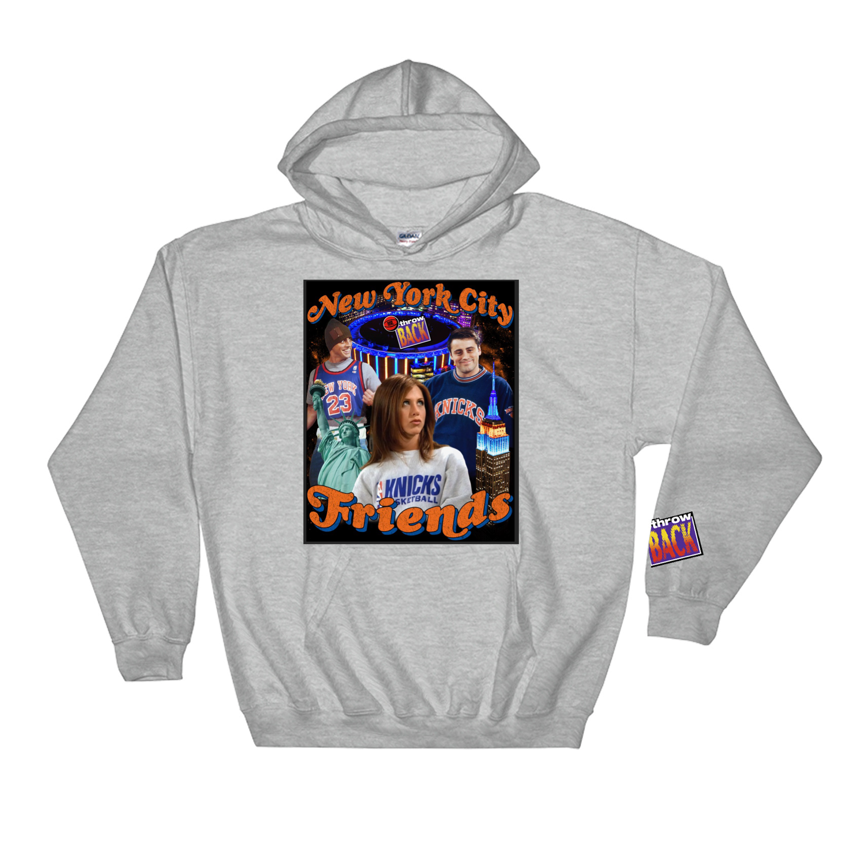 New York City Friends Knicks Design Mr. Throwback NYC