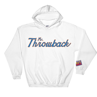 Throwback ScrIpt Orange / Blue Design