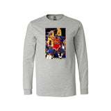 MJ vs Magic Staredown Design